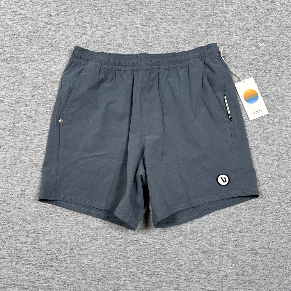 Vuori Maverick Volley Shorts Mens Small Blue Sea Unlined Active Fitness NEW